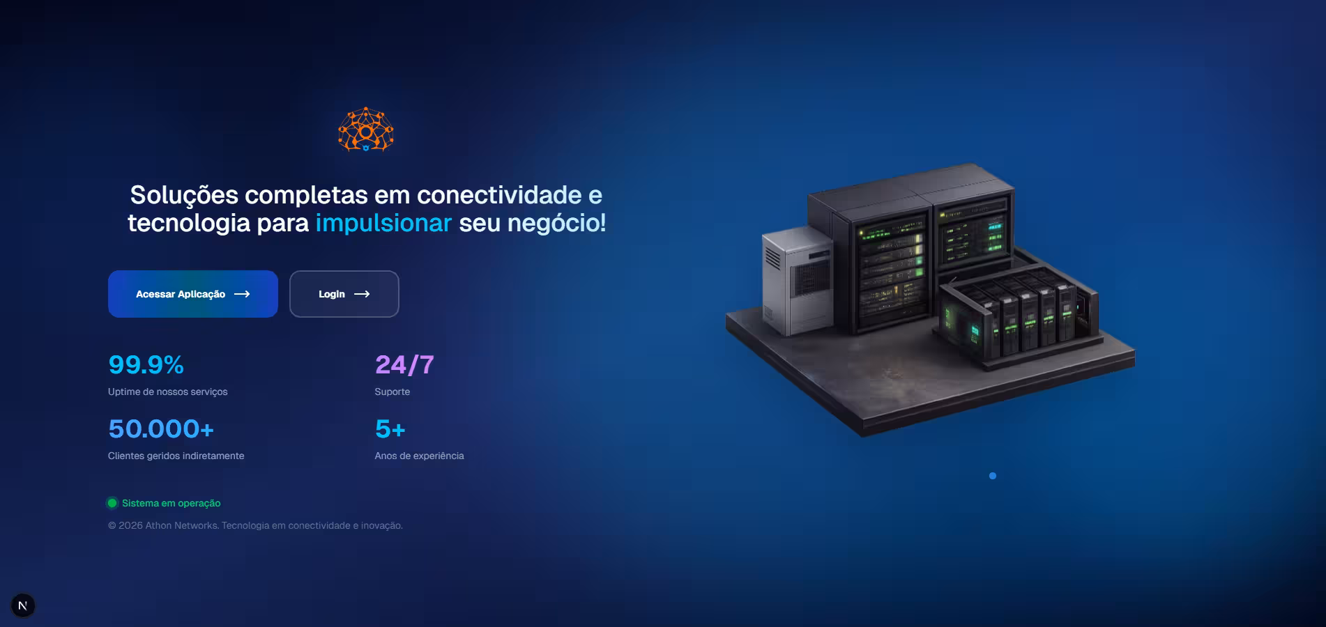 ERP de startup completo e moderno